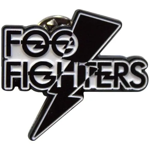 Foo Fighters Flash Band Logo Pin Badge One Size von Rock Off officially licensed products