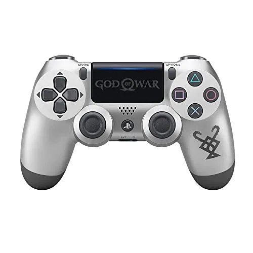 Sony DualShock 4 Controller für PS4 - God of War Edition - Gamepad für PS4 mit ergonomischem Design, reaktionsschnellen Tasten und individuellem Steuerungsanpassungen für ein optimales Spielerlebnis.