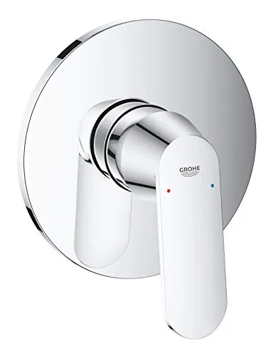 Grohe Eurosmart Cosmopolitan Einhand-Brausebatterie - Duscharmatur mit Fertigmontageset für Rapido SmartBox, verfügt über langlebige GROHE SilkMove Technologie und eine elegante Long-Life Oberfläche für einfache Reinigung.