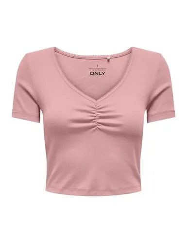 ONLY Onlbetty Life S/S Scallop V-Neck Cc JRS