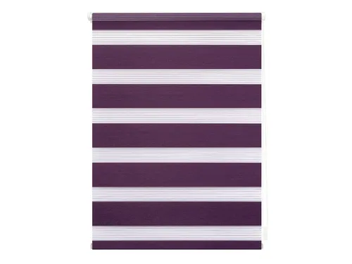 Lichtblick Duo Rollo Klemmfix, ohne Bohren (Brombeer, 120x150 cm) - Jalousien & Rollos – 2-in-1 Klemmrollo für stilvolle Fensterdekoration und effektiven Sonnenschutz, ganz ohne Bohren!