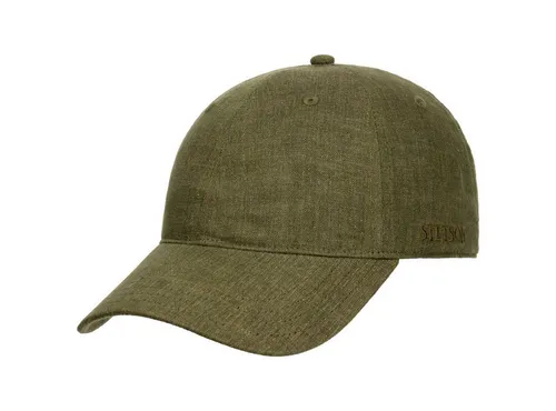 Stetson Baseball Cap (1-St) Leinencap Metallschnalle