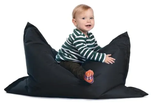 sunnypillow S Sitzsack - 100x70 cm für Indoor & Outdoor - Hochwertiger Sitzsack aus robustem, wasserabweisendem Material, ideal für Garten und Wohnzimmer. Mit 60L Styroporfüllung für optimalen Sitzkomfort und gesunde Körperhaltung.