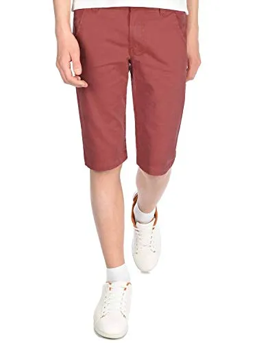 BEZLIT Kinder Kurze-Hose Jungen Chino-Shorts Capri-Shorts Bund Verstellbar Kinder-Shorts 30057 Bordeaux 152