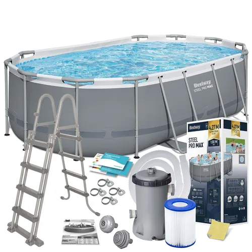 Bestway 56620 Steel Pro MAX Garten Pool 427x250x100cm