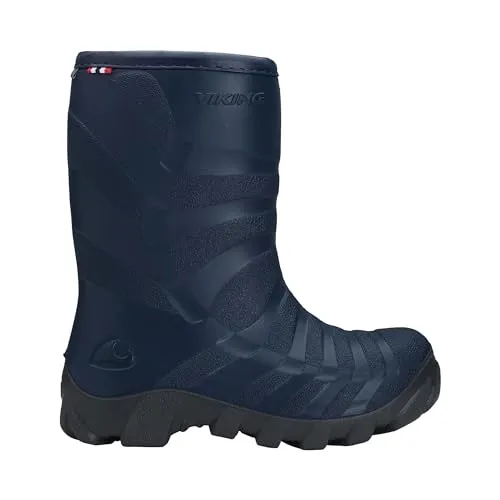 Viking ULTRA 2.0 Schneestiefel, Blau (Navy/Charcoal 577) - Stiefel für Jungen mit hochisolierendem Futter und 100 % wasserdichter PU-Sohle, ideal für kalte Wintertage bis -20 °C.