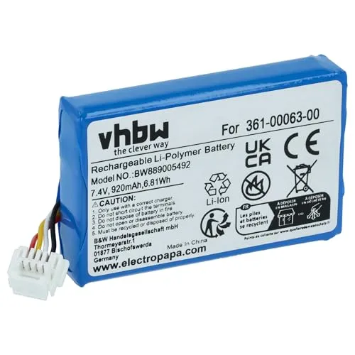 vhbw Akku für BMW Navigator 6, 5, VI, V GPS