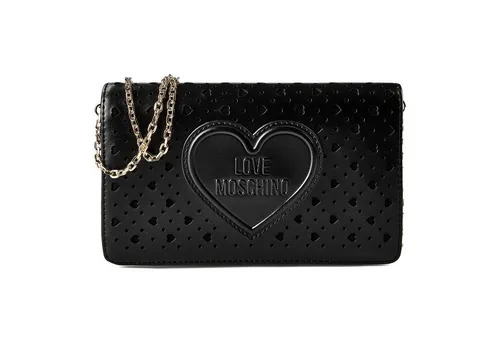 Love Moschino Smart Daily Bag Umhängetasche 21 cm schwarz TAS063739 - Die Love Moschino Smart Daily Bag vereint Stil und Funktionalität. Mit praktischen Innenfächern und einem modernen Magnetverschluss ist sie der perfekte Begleiter für jede Gelegenheit. Aus robustem Polyurethan gefertigt, bietet sie vielseitige Tragemöglichkeiten.