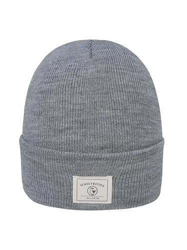 SCHIETWETTER Unisex Erw. Strickmütze Seemannsgarn, Wintermütze, 100% Acryl, kuschelig und weich