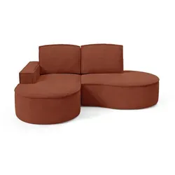 Produktbild Ecksofa Flow in Rot – Modernes Design für Ihr Zuhause