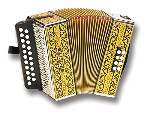Hohner 2915 GC EN SOL/DO Diatonisches Akkordeon von Hohner