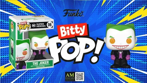 FUNKO BITTY POP - DC SUPER HEROES - #06 THE JOKER  MINI FIGUR
