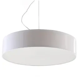 Sollux SL.0120 Pendelleuchte ARENA 45 weiß - Moderne Pendelleuchte für große Räume, eleganter glänzender Lampenschirm und attraktiver Preis für stilvolle Akzente.