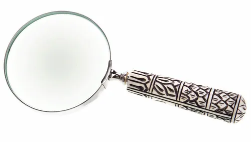 Lupe Antik Lesehilfe Vintage Leselupe Handlupe Vergrösserungsglas Sehhilfe Retro