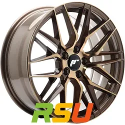 Japan Racing Wheels JR28 Alufelge bronze 8.5x19 ET40 in weiß von Japan Racing Wheels