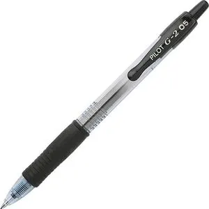 PILOT G2 Gelschreiber schwarz/transparent 0,3 mm, Schreibfarbe: schwarz, 1 St.