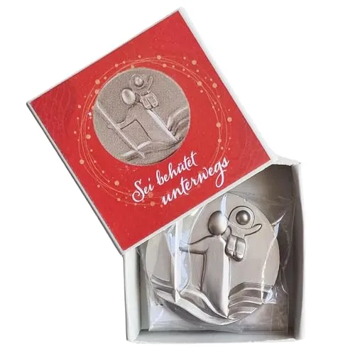 ars liturgica Christophorus Medaille Silber Farben von ars liturgica