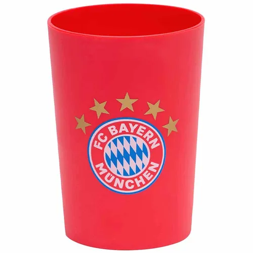 FC Bayern München | Zahnputzbecher Logo| Rot