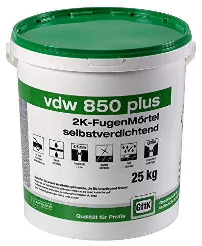 VDW 850 Plus Fugenmörtel, Natur, 25 Kg in beige von GftK