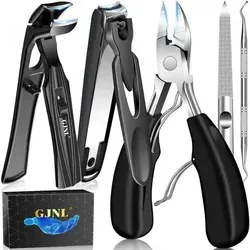 Ergonomischer Nagelknipser für dicke Nägel mit Winkelkopf - Praktischer Nagelknipser für dicke Nägel: Ergonomisches Design mit abgewinkeltem Kopf für einfaches Schneiden. Ideal für Senioren und starke Nägel. Hochwertiger Edelstahl sorgt für Langlebigkeit und präzise Ergebnisse.
