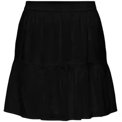 ONLY Sommerrock ONLDEFFIE DOBBY SHORT SKIRT WVN schwarz von ONLY