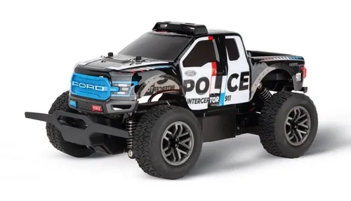 Carrera Raptor Police (370182024) - Ferngesteuertes Polizeiauto, aufregender Spielspaß für Kinder und Fans von Action-Abenteuern