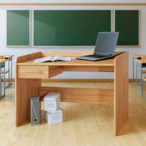 Kinderschreibtisch höhenverstellbar Schreibtisch Kernb Bürotisch #2009