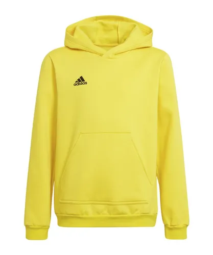 adidas Performance Entrada 22 Hoody Kids - Sweatshirt für Kinder, atmungsaktiv und schweißableitend, ideal für sportliche Aktivitäten bei jedem Wetter.