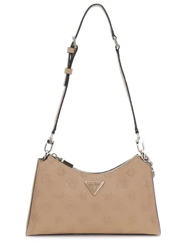 Guess Cresidia Schultertasche 28 cm - Roségold - Elegante Handtasche mit stilvollem Roségold-Finish, perfekt für besondere Anlässe und den täglichen Gebrauch.