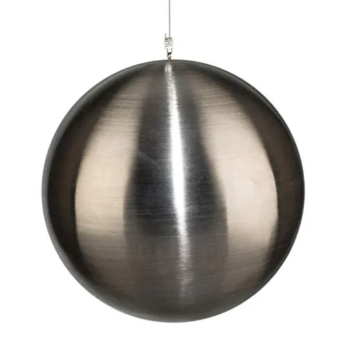 Weihnachtsbaumschmuck Silber von Edelstahlkugel
