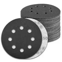 Schleifpapier 125mm Klett 8 Loch 1500 Siliziumkarbid - Hochwertiges 125mm Klett-Schleifpapier mit 8 Löchern und Siliziumkarbid-Körnung 1500 für perfekte Oberflächenbearbeitung. Ideal für Holz, Kunststoff, Stein, Glas und Metall – für saubere Ergebnisse ohne Staub.