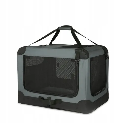 AmazoneBasic Hundetransportbox S, mehrfarbig, 66 cm von Amazon