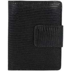 Castelijn & Beerens Donna Geldbörse RFID Leder 9 cm schwarz