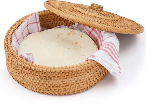 Tortillada Brotkorb in beige von Tortillada