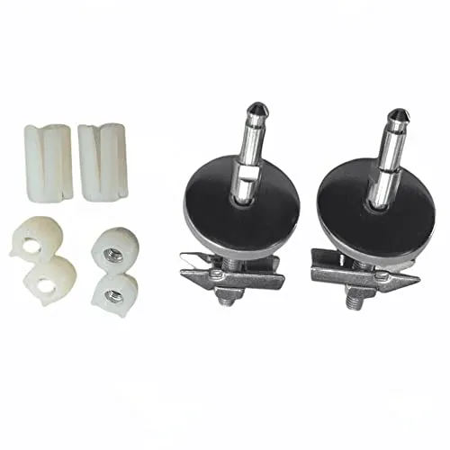 Ideal Standard EW00767 Scharniersatz für WC-Sitze | Connect Air Softclosing (E0366.., E0368..)