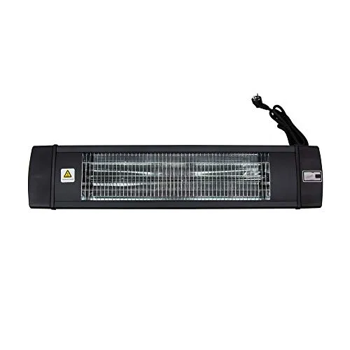 jarolift Heizstrahler Infrarotstrahler Karbon, für Innenräume und Outdoor, LED Display, einstellbares Thermostat, 2500 W, Heizfläche 16-32 m²