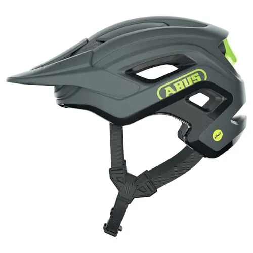ABUS MTB-Helm Cliffhanger MIPS - Hochwertiger Fahrradhelm für Trails - Fahrradhelm mit MIPS Aufprallschutz für optimalen Schutz bei schrägen Aufprällen und großen Lüftungsöffnungen für einen kühlen Kopf während der Fahrt.