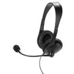 Stereo Headset On Ear mit Lautstärkeregler (36671) - Schwarz