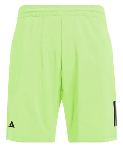 adidas Performance adidas Tennishose Short Club 3-Streifen 2025 limegrün Jungen
