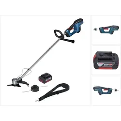 Bosch GFR 18V-23 Professional Akku Freischneider 18 V - Rasentrimmer & Motorsensen mit bürstenlosem Motor für hohe Leistung und lange Laufzeit. Ideal für große Gärten, inkl. 4,0 Ah Akku für effizientes Arbeiten.
