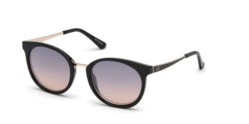 Produktbild GUESS Unisex-Erwachsene GU7459 05Z 52 Sonnenbrille, Schwarz (Nero)