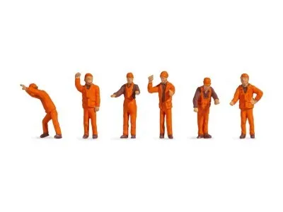Noch Spur TT 47011 Figuren-Set Rangierpersonal