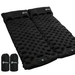 Sekey Selbstaufblasende Isomatte 10 cm dick für Camping - Bequeme und stabile Schlafunterlage für Outdoor-Abenteuer. Die kompakte Isomatte mit praktischem Packmaß passt ideal in jeden Rucksack und ist perfekt für Camping, Trekking und Festivals.