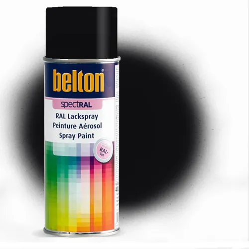  Belton Ral Spray 9005 tiefschwarz 400 ml Sprühdose hochglanz 13,63€/L