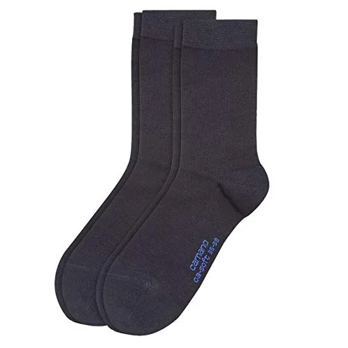 Camano Damen CA-Soft Socken 2er Pack, Größe:39-42, Farbe:Navy (5999)