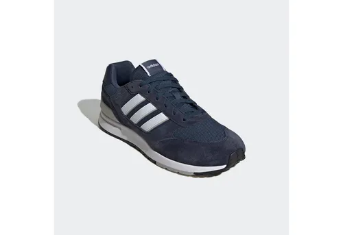 adidas Sportswear RUN 80S Sneaker blau 40 EU - Sportliche Sneaker aus Leder und Synthetik, ideal für Wandern. Fällt klein aus – bitte eine Größe größer bestellen für optimalen Tragekomfort.
