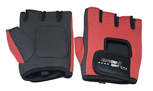 Christopeit Fitness Handschuhe, rot/schwarz, XXL, 1681