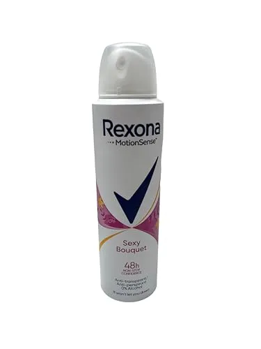 REXONA WOMEN MotionSense SEXY BOUQUET 48h ANTI-PERSPIRANT SPRAY 5.0 Oz / 150 ml by Rexona Women