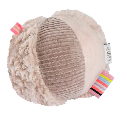 Fehn Rasselball Ø 9cm Flamingo Lazy, Crazy & Pink Rose TOP