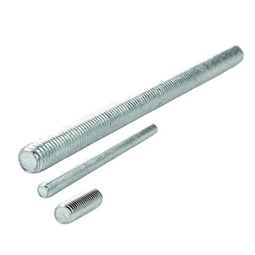 Tecuro - Gewindestift M 10 X 40 Mm, Stahl Verzinkt - Din 976